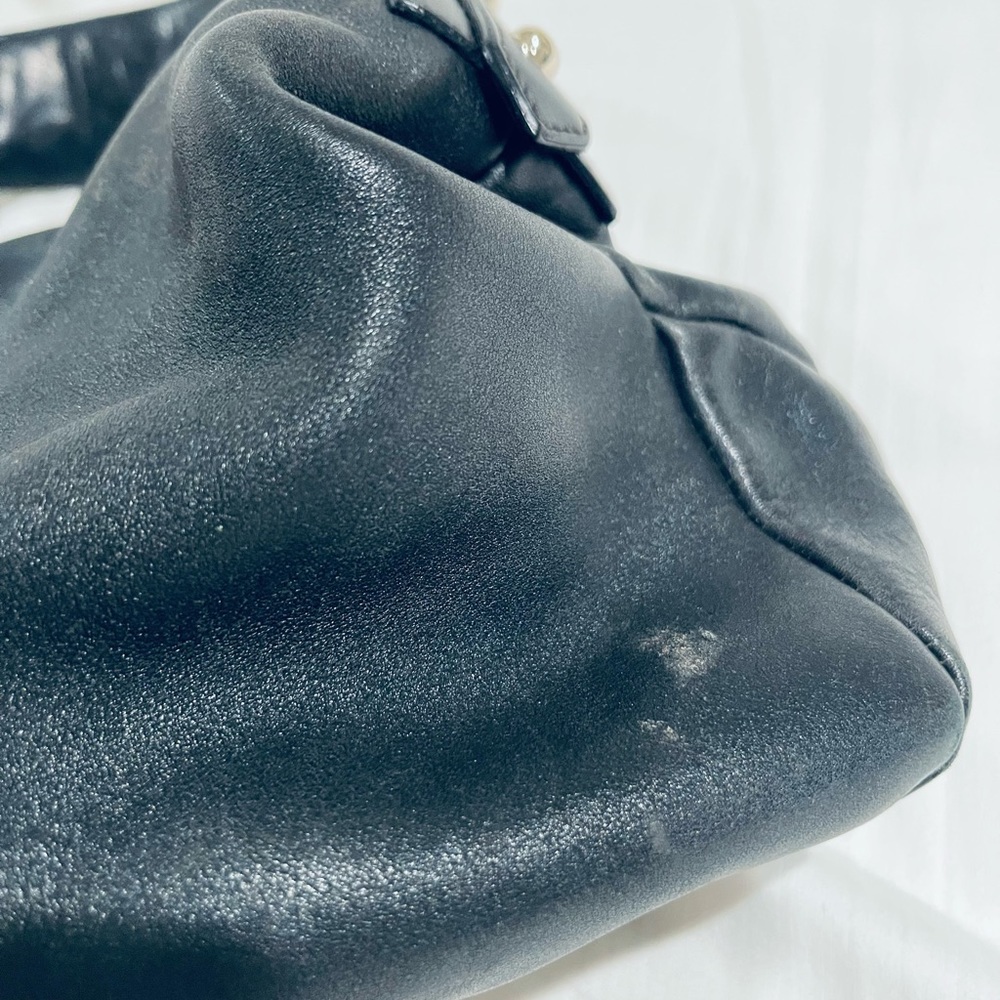 GUCCI Black Leather Medium Horsebit Hobo Shoulder Bag - Picture 4 of 14